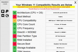 WhyNotWin11 2.6.0.0 检测升级Win11工具